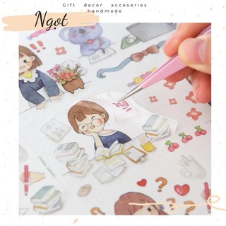 [SẴN] Nhíp Gắp Sticker Tone Maccaron