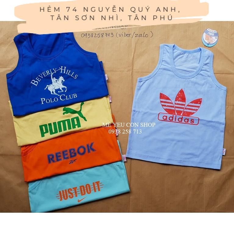 ÁO BA LỖ MÀU CHO BÉ - BIBO (9-15kg)