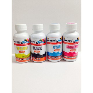 Combo 4 chai mực canon dye uv 100ml