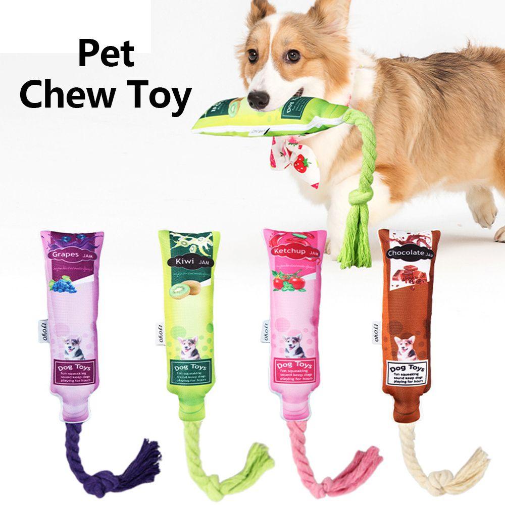 Đồ Chơi Vải Bạt Rèn Luyện Thú Cưng Có Âm Thanh Vui Nhộn
