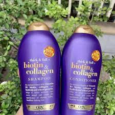 Dầu Gội Xả Biotin Collagen,Chống Rụng Tóc Và Kích Thích Mọc Tóc Nhanh, Hương Thơm Dịu, 577ml