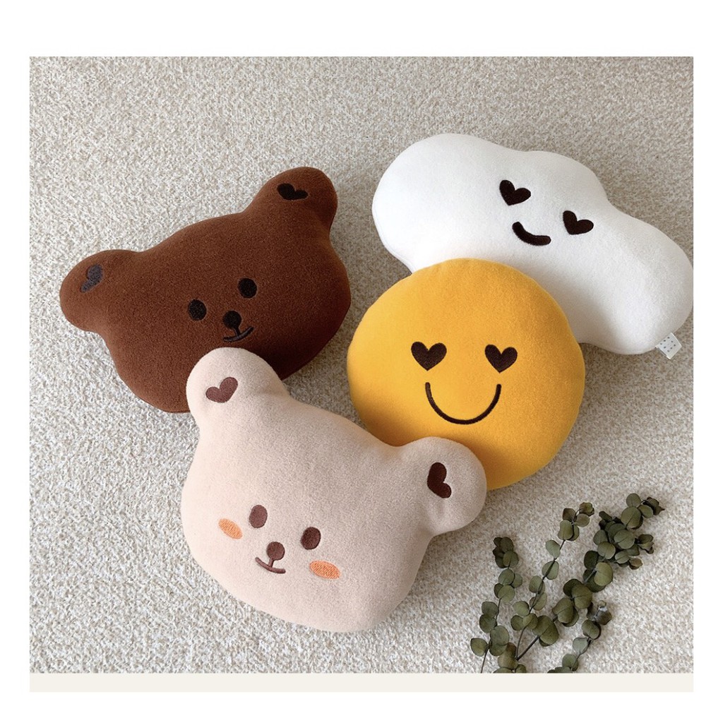 THÚ BÔNG, GỐI CUSHION DOTTODOT HÀN QUỐC MADE IN KOREA &lt;CÓ SẴN&gt;