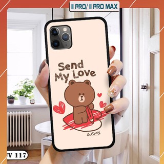 Ốp lưng điện thoại iPhone 11 Pro/ 11 Pro Max - lưng nhám viền dẻo