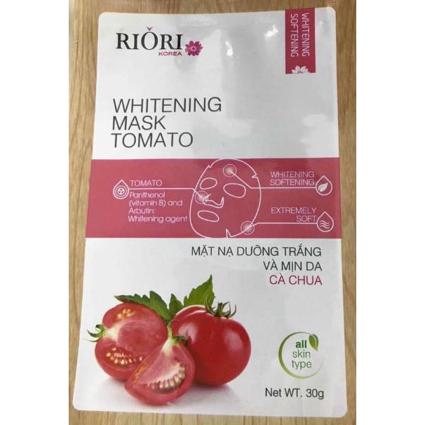 Mặt Nạ Dưỡng Da Cenllulose Riori Mask Tomato - Hương Cà Chua
