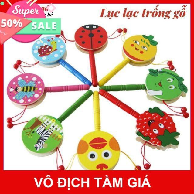 ⚡️THANH LÝ⚡️ Trống gỗ cho bé hàng siêu đẹp