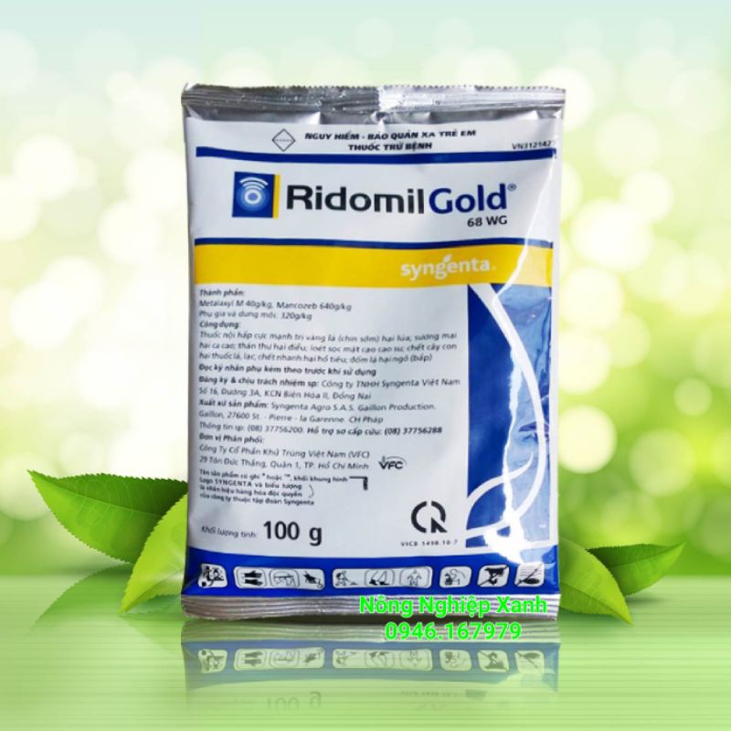 Thuốc Trừ Bệnh Cây Trồng Ridomil gold