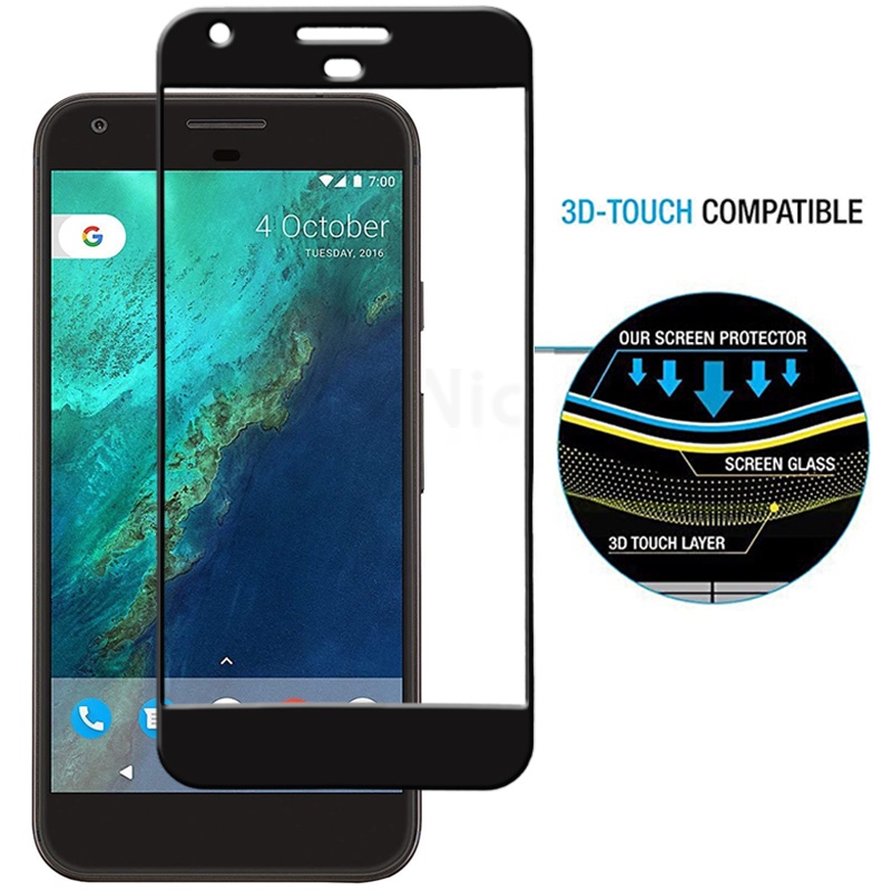 Kính Cường Lực Toàn Màn Hình Cho Google Pixel 5.0" Và Google Pixel XL 5.5"