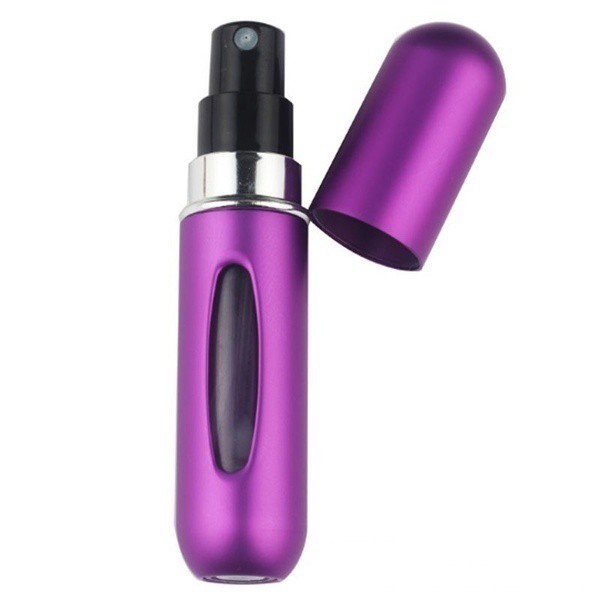 [Hàng mới về] Chai nhôm rỗng đựng nước hoa mini tiện lợi 5ml