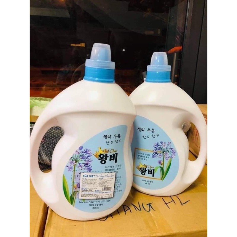 Nước giặt xả nữ hoàng can 2l hàng chính hãng (chọn màu nhắn shop)