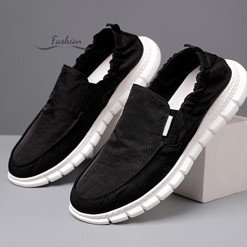 Ds Men's Shoes Casual Canvas Breathable Comfortable Cloth Non Slip Shoes for Summer @vn