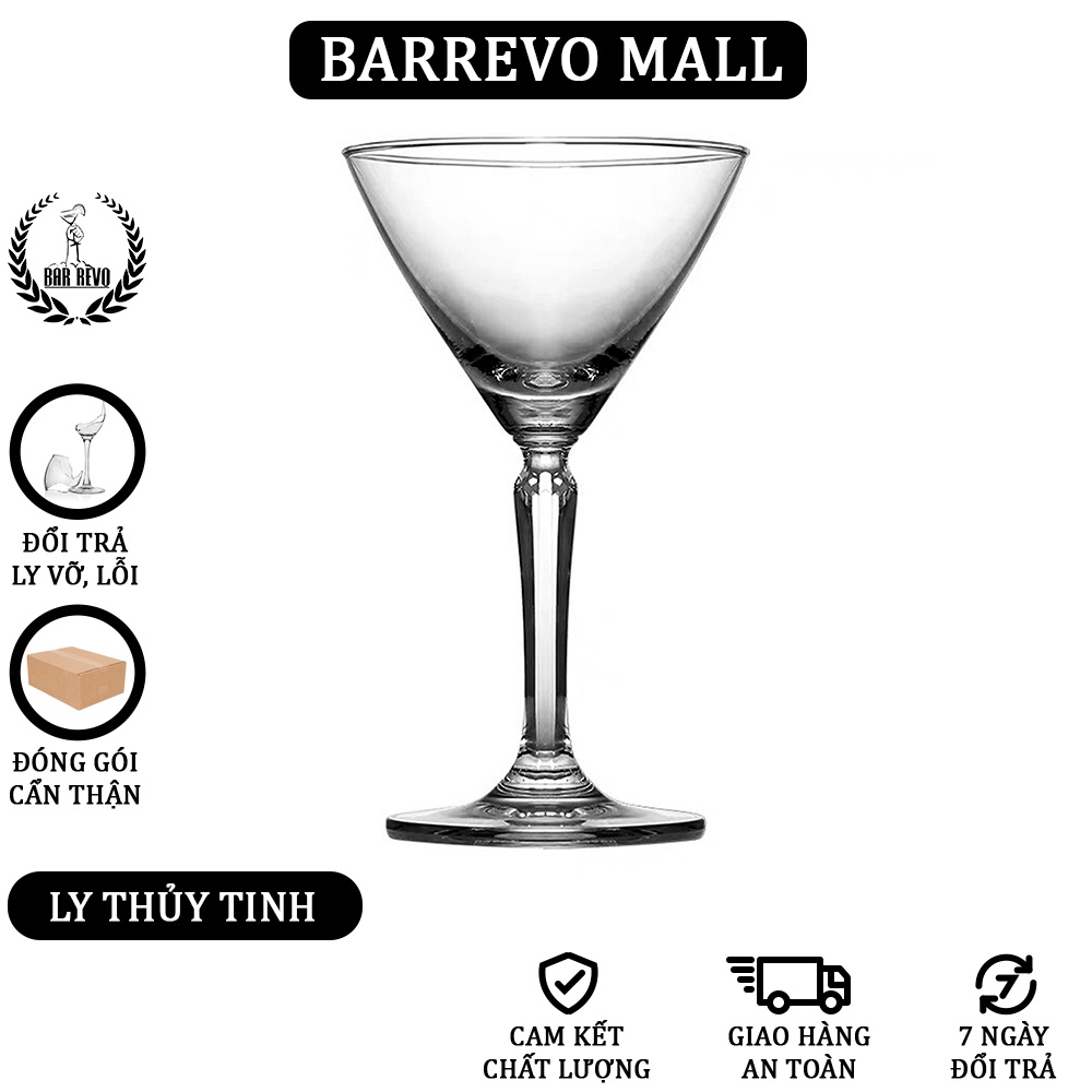 Spksy Martini Ocean - Ly Cocktail Thủy Tinh