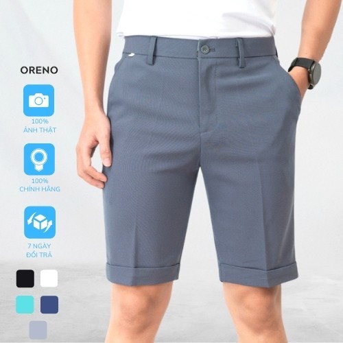 Quần short nam tây âu LAM'S STORE chất vải co giãn, quần đùi nam thoáng mát, kiểu dáng trẻ trung