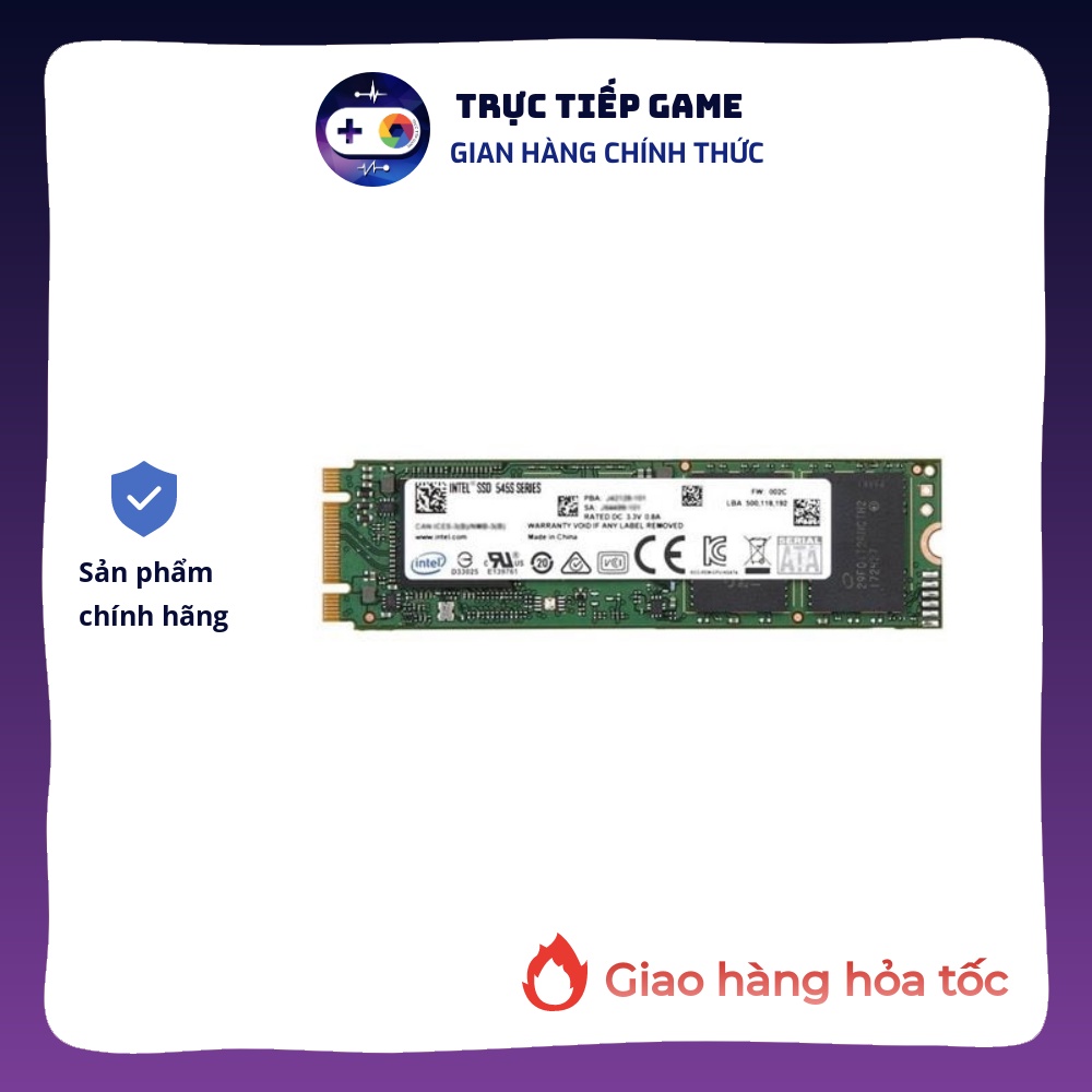 Ổ Cứng SSD 512Gb Intel M2 Sata 545s