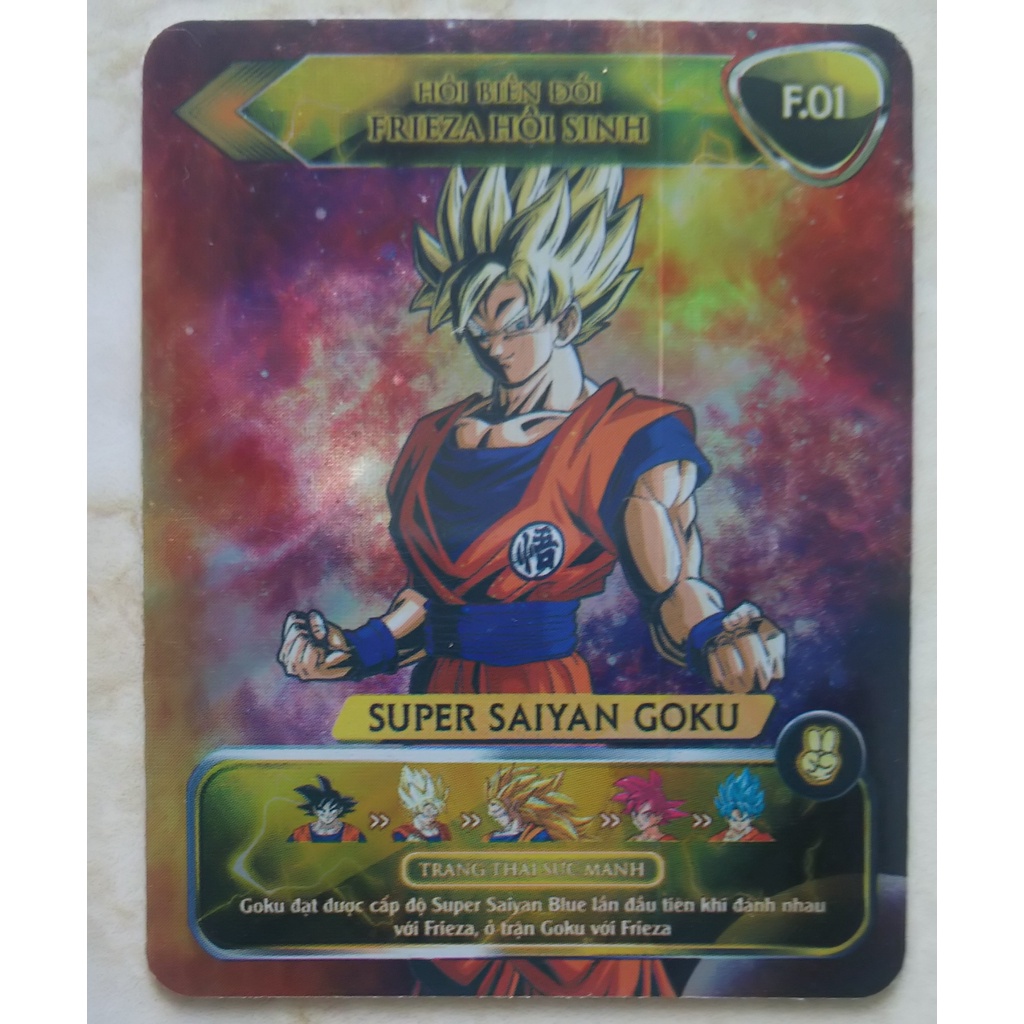 Thẻ Toonies Dragon ball