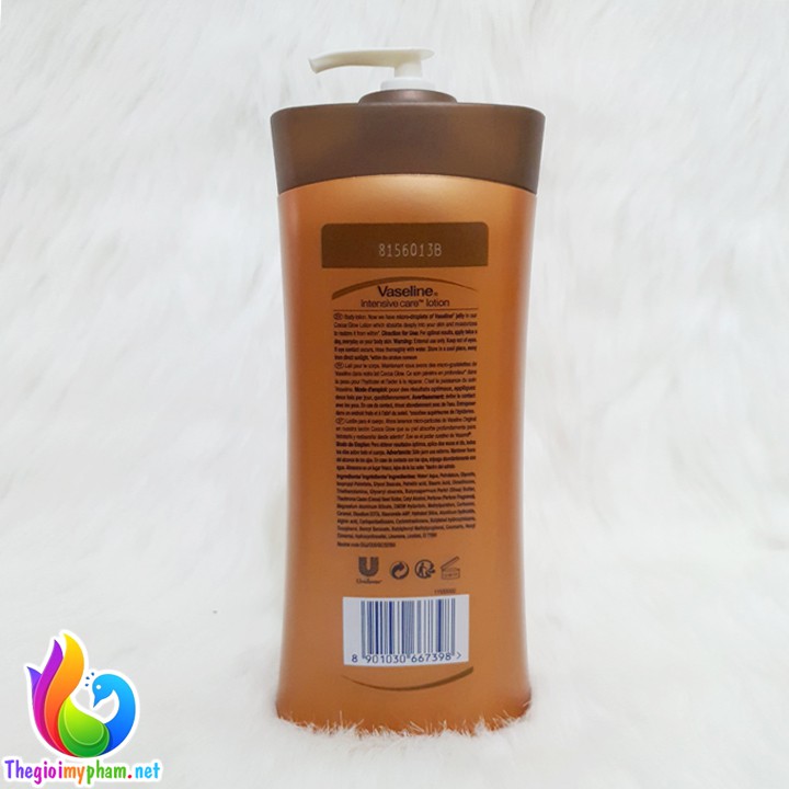 Sữa Dưỡng Thể Vaseline Body Lotion Mỹ 725ml - Cocoa Glow