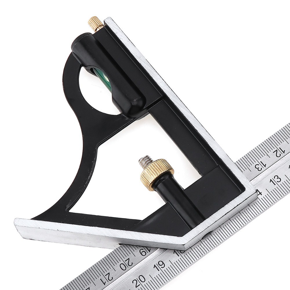 Thước đo góc đa năng, Thước ke góc vuông 30cm chất liệu inox, nhôm cao cấp- thước đo góc độ đa năng