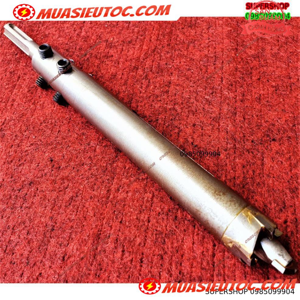 Mũi khoan rút lõi khoét tường gạch sâu Phi 21 x 200 mm không khoan bê tông, không khoan chế búa