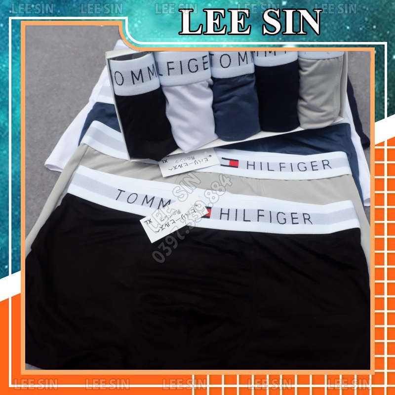 Quần lót nam cotton co dãn 4 chiều kháng khuẩn cực tốt, quần sịp nam boxer đùi cao cấp | Lee Sin