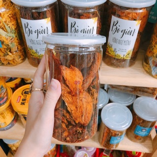 Khô bò giòn lon 250gr