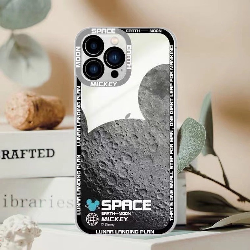 Ốp Điện Thoại Silicon Trong Suốt Họa Tiết Dễ Thương Cho IPhone 13 12 11 Pro MAX X XR XS MAX Mini 6 7 8 Plus