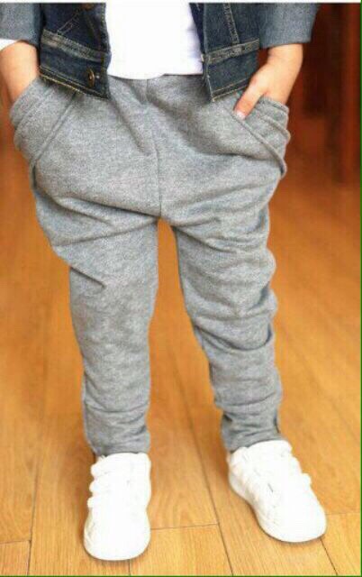 Quần túi xếp li cho bé trai bé gái Q005