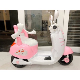Xe Máy Điện HELLO KITY CHO BÉ SIÊU ĐÁNG YÊU