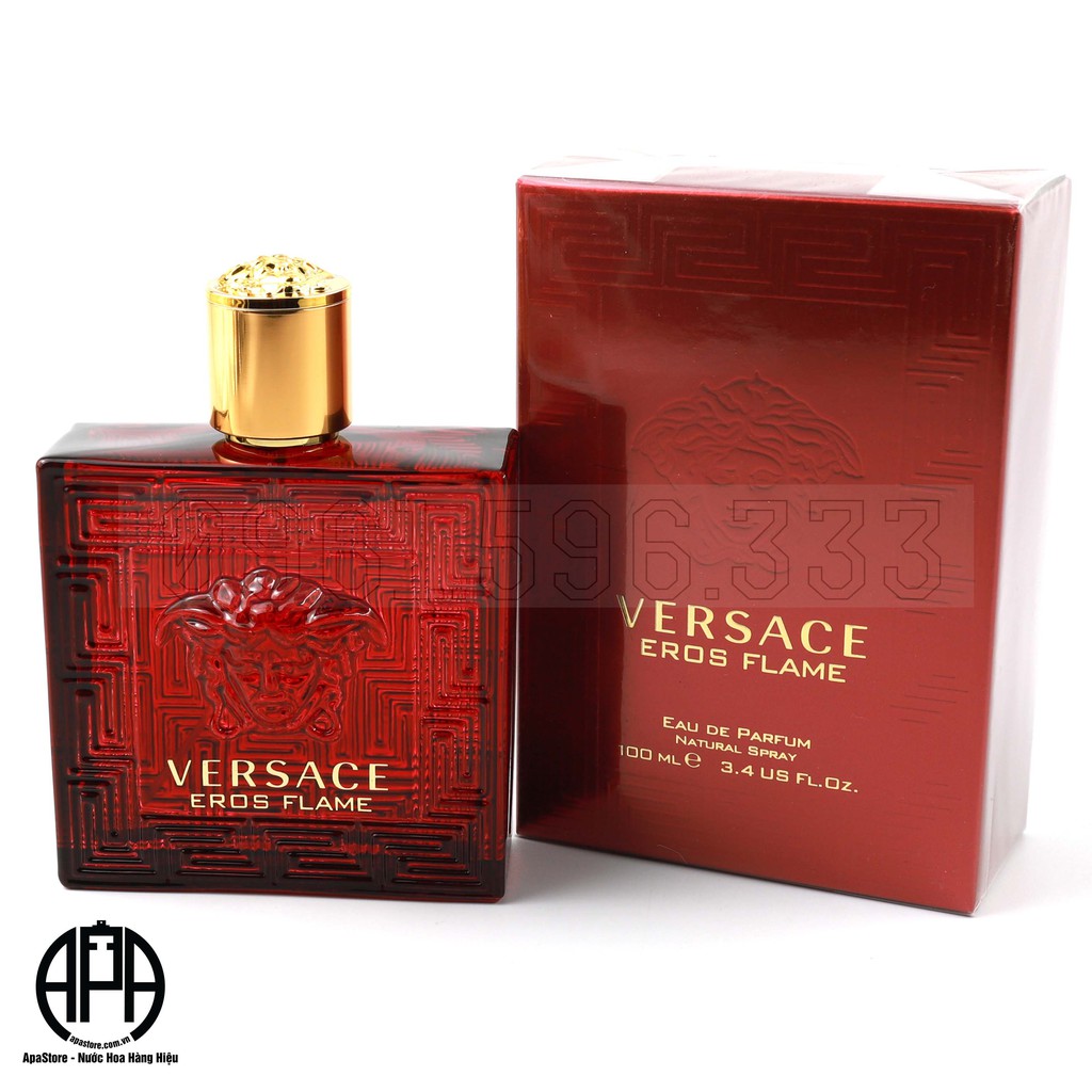 Nước Hoa Nam Versace Eros Flame EDP Màu Đỏ Chai 10ml