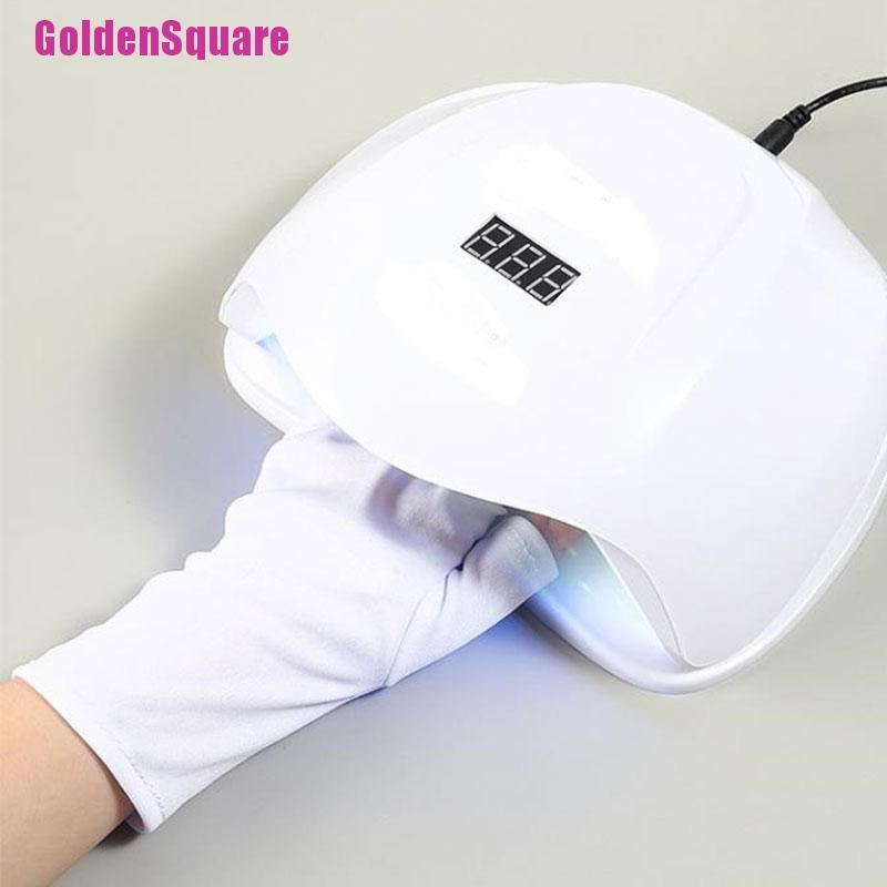 1 Đôi Găng Tay Chống Tia UV Bảo Vệ Móng Tiện Dụng