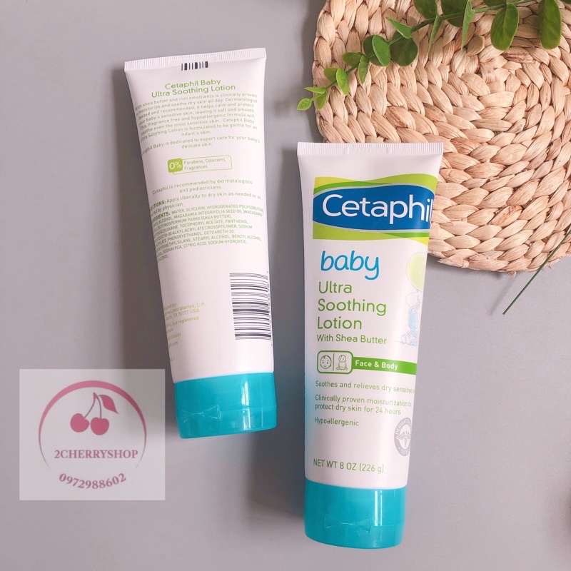 Kem Dưỡng Làm Mềm Da Cetaphil Baby Ultra Soothing