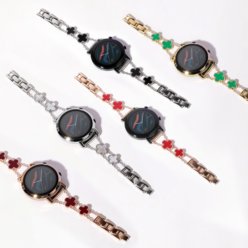 Dây Đeo Bằng Hợp Kim 22Mm 20mm Cho Đồng Hồ Thông Minh Samsung Galaxy Watch6 5 4 3 Active 2 Amazfit Pace Stratos 2/2S