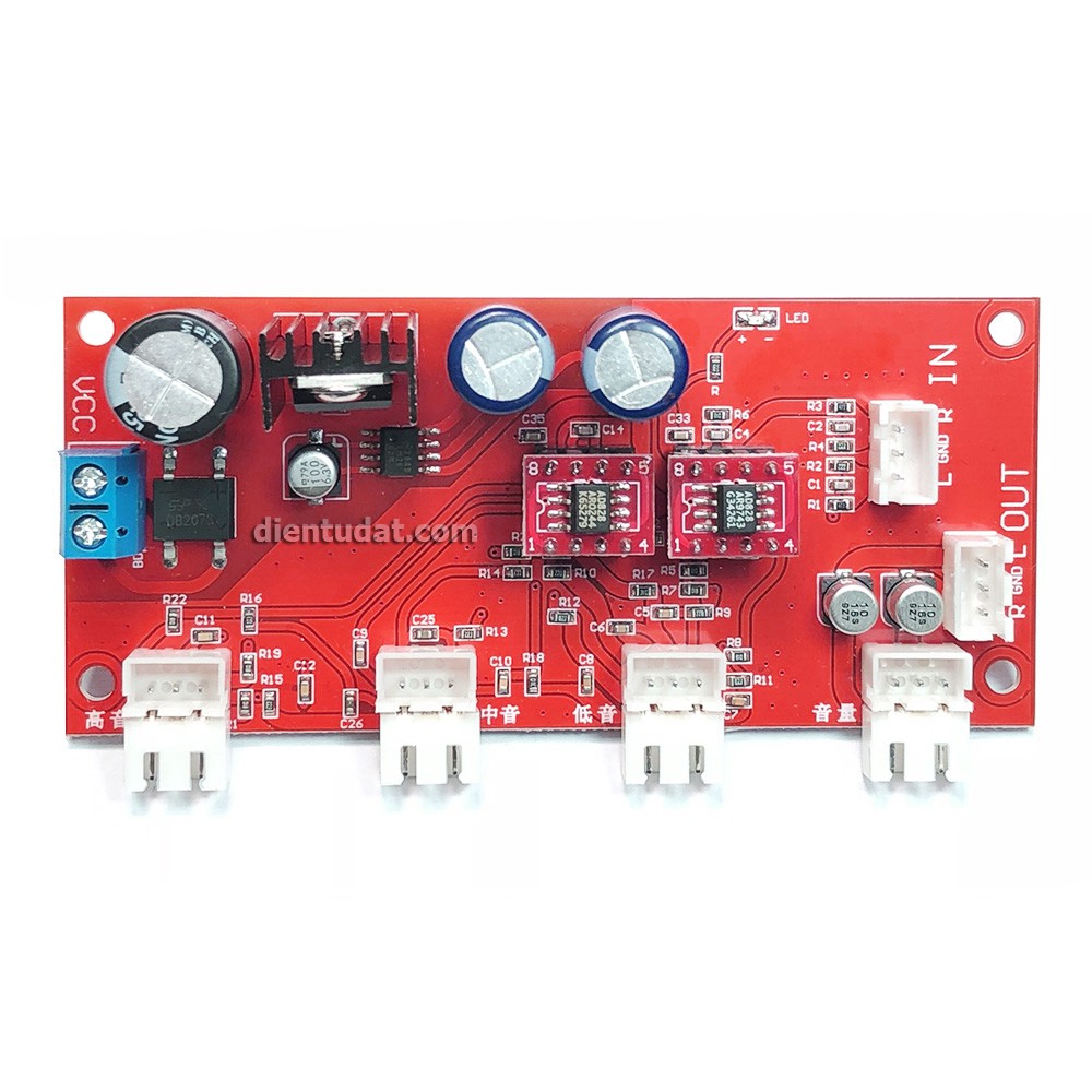 Mạch Điều Chỉnh Âm Sắc AD828 NE5532