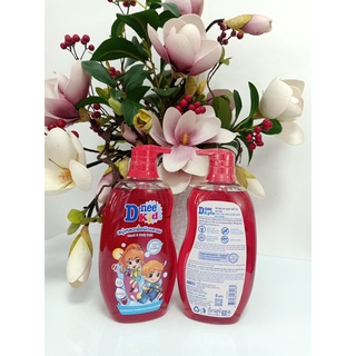 Tắm gội Dnee Kid đỏ 600ml - Thái Lan