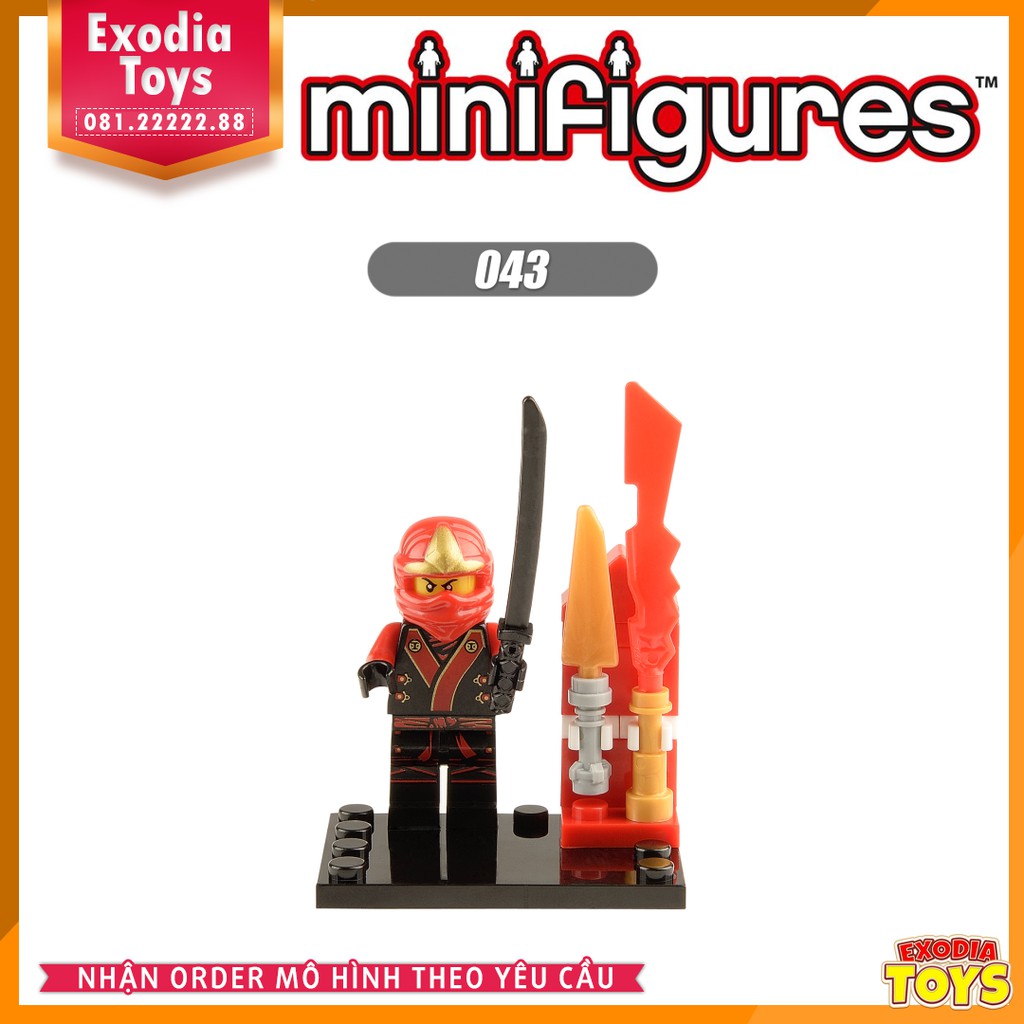 Xếp hình minifigure nhân vật Ninjago Season 3 : Master of Spinjitzu - Đồ Chơi Lắp Ghép Sáng Tạo