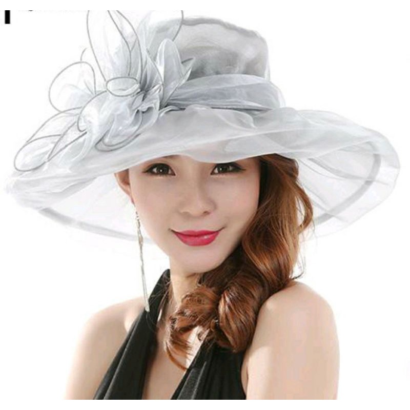 Nón rộng vành mũ vành rộng đi biển gấp gọn sang trọng