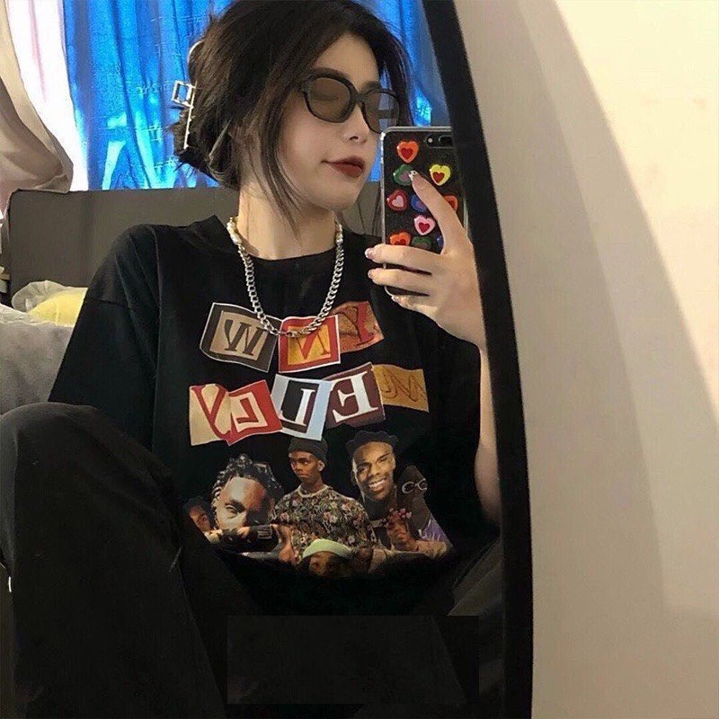 Áo Thun Tay Lỡ Form Rộng, Áo Phông Unisex Nam Nữ Min Room In Hình Melly - ZADOLA FASHION