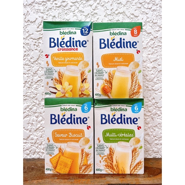 BỘT PHA SỮA BLEDINA PHÁP ĐỦ VỊ CHO BÉ TỪ 6 THÁNG TUỔI date xa