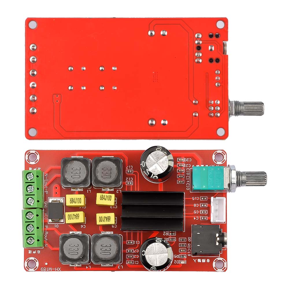 Bảng mạch khuếch đại âm thanh kỹ thuật số PCBFUN 2X40W hai kênh chuyên dụng