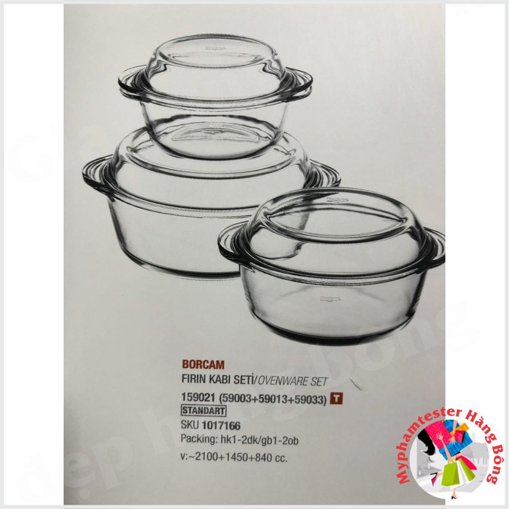 Âu thủy tinh nắp thông minh 2 lít mã 59003