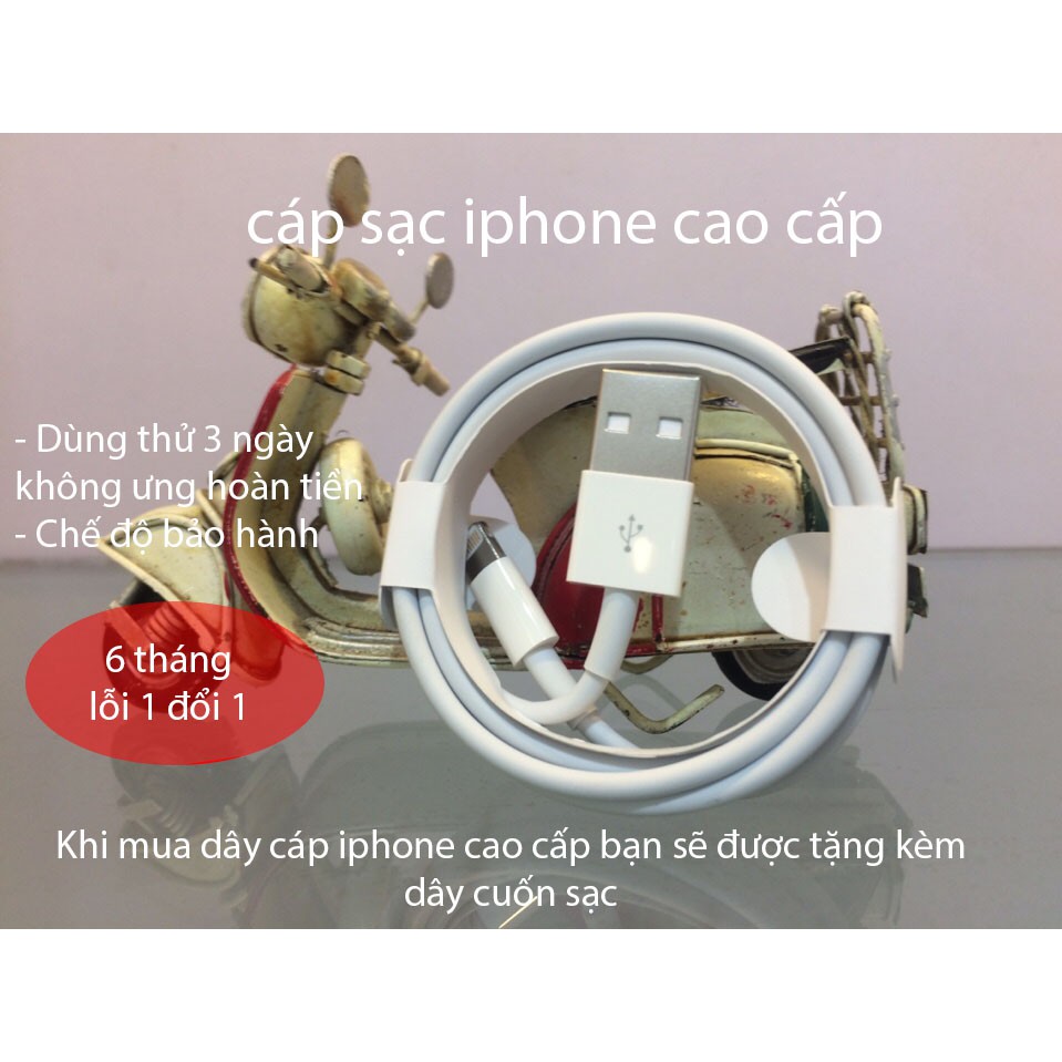 Cáp Sạc iphone Cao Cấp foxcom