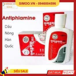 GÍA SỈ 1 THÙNG (50 LỌ) DẦU NÓNG HÀN QUỐC ANTIPHLAMINE