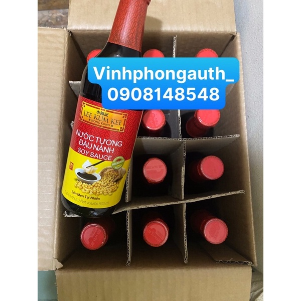 NƯỚC TƯƠNG ĐẬU NÀNH LEE KUM KEE 500ML