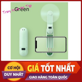 [BIG SALE] QUẠT CẦM TAY 3 TRONG 1  QUẠT , ĐÈN, SẠC DỰ PHÒNG
