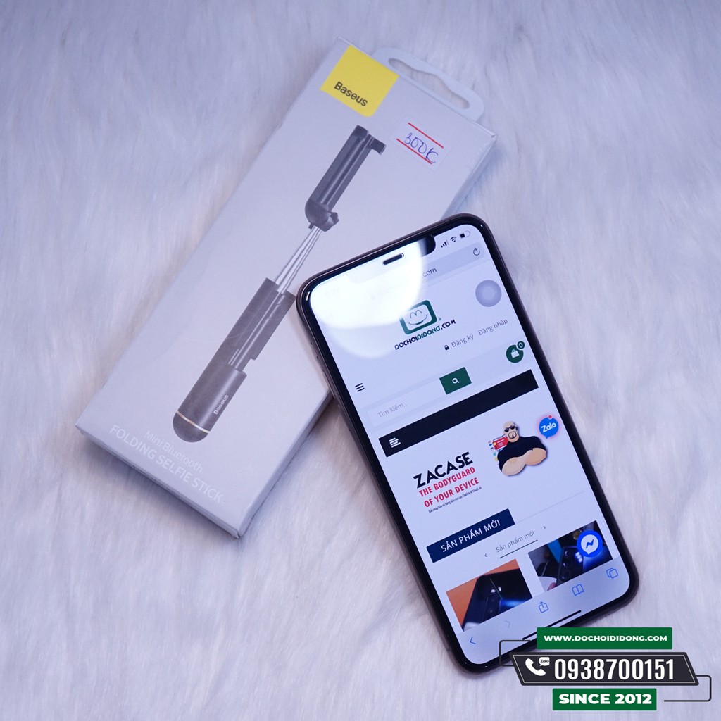 Gậy chụp ảnh Baseus Mini Bluetooth Folding Selfie cho điện thoại