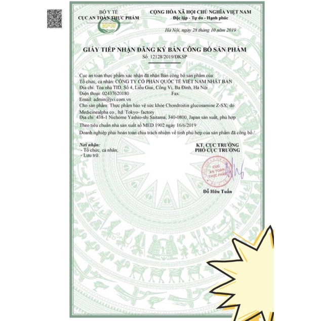 Viên uống hỗ trợ xương khớp nhện Zs Chondroitin 270 Viên Nhật Bản