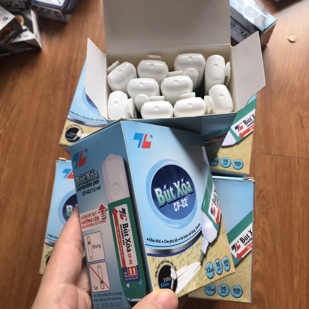 combo 10 bút xóa thiên long cp02