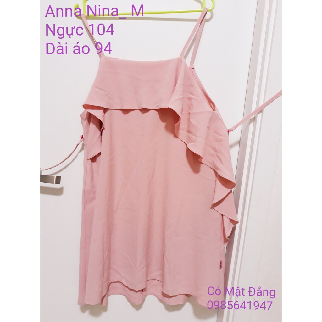 ĐẦM BẦU ANNA NINA_ ĐẦM YẾM 2 DÂY (thanh lý)_size M_ 03