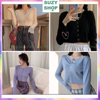 Áo Croptop Tay Dài Nữ Siêu Dễ Thương, Áo Croptop Tay Dài Mặc Hè