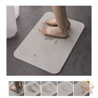 Thảm đá Nhật Bản siêu thấm chùi chân nhà tắm lau khô tốc độ chống trơn trượt