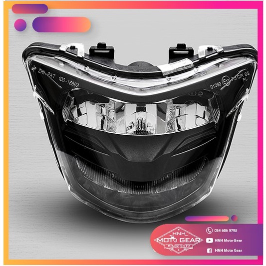 Đèn Pha Led Zhipat Cho Exciter 150 ( Ex150 ) Chính Hãng