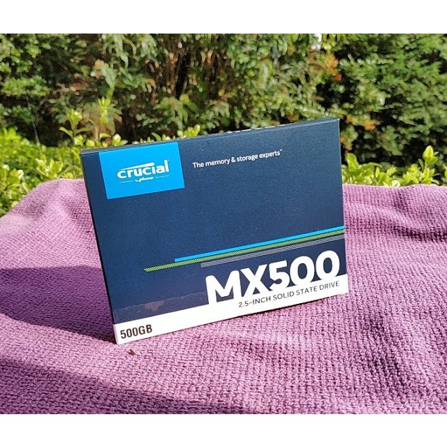 Ổ cứng gắn trong SSD Crucial MX500 500GB 2.5 inch Sata III Chính Hãng Crucial